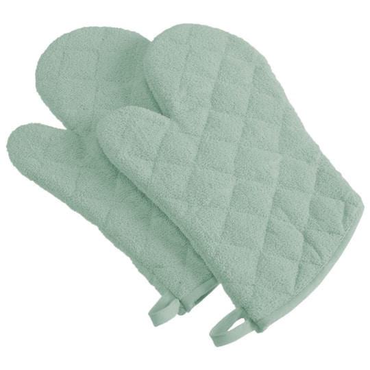 DII® Terry Oven Mitts, 2ct. in Mint | 7" x 13" | Michaels®